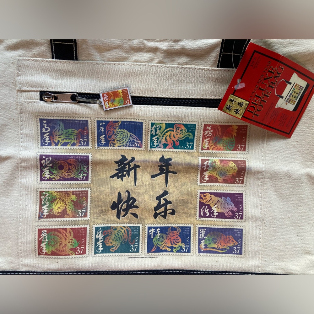 NWT United States Postal Service Lunar New Year Tote Bag - Picture 8 of 9